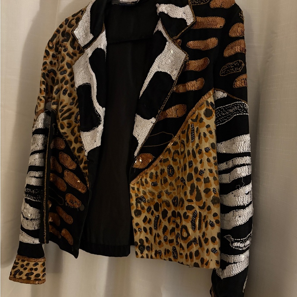 Leopard Print Women's Jacket